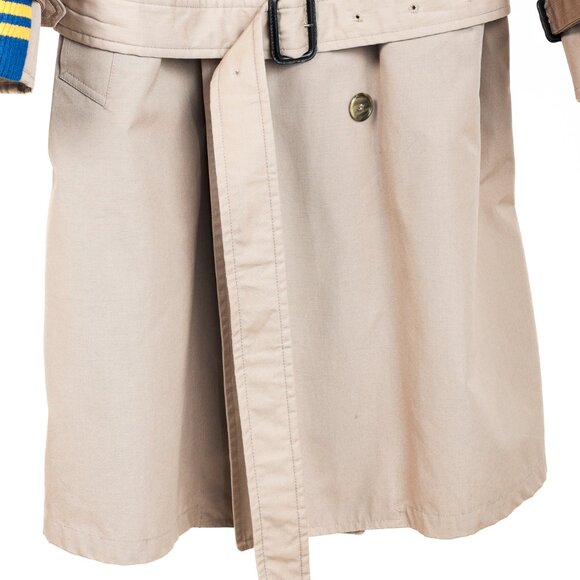 Dry Clean Only Varsity Trench Coat - Picture 8 of 16